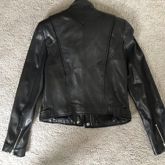 Calvin Klein Genuine Leather Women’s XS Jacket - Picture 4 of 4
